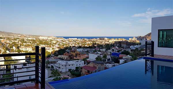 Rooftop day view from Morgan Residences Cabo