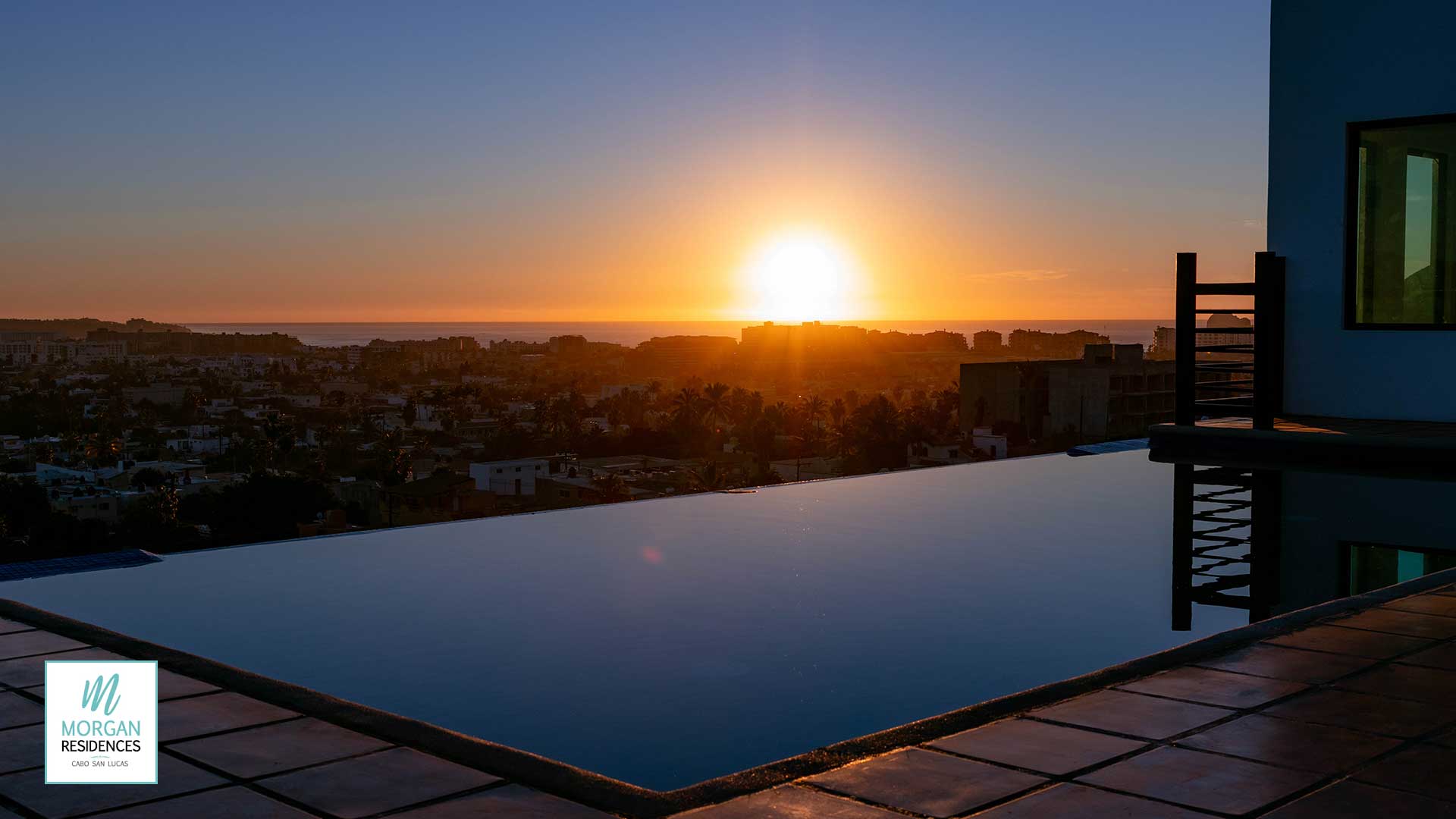 Rooftop sunrise view Morgan Residences