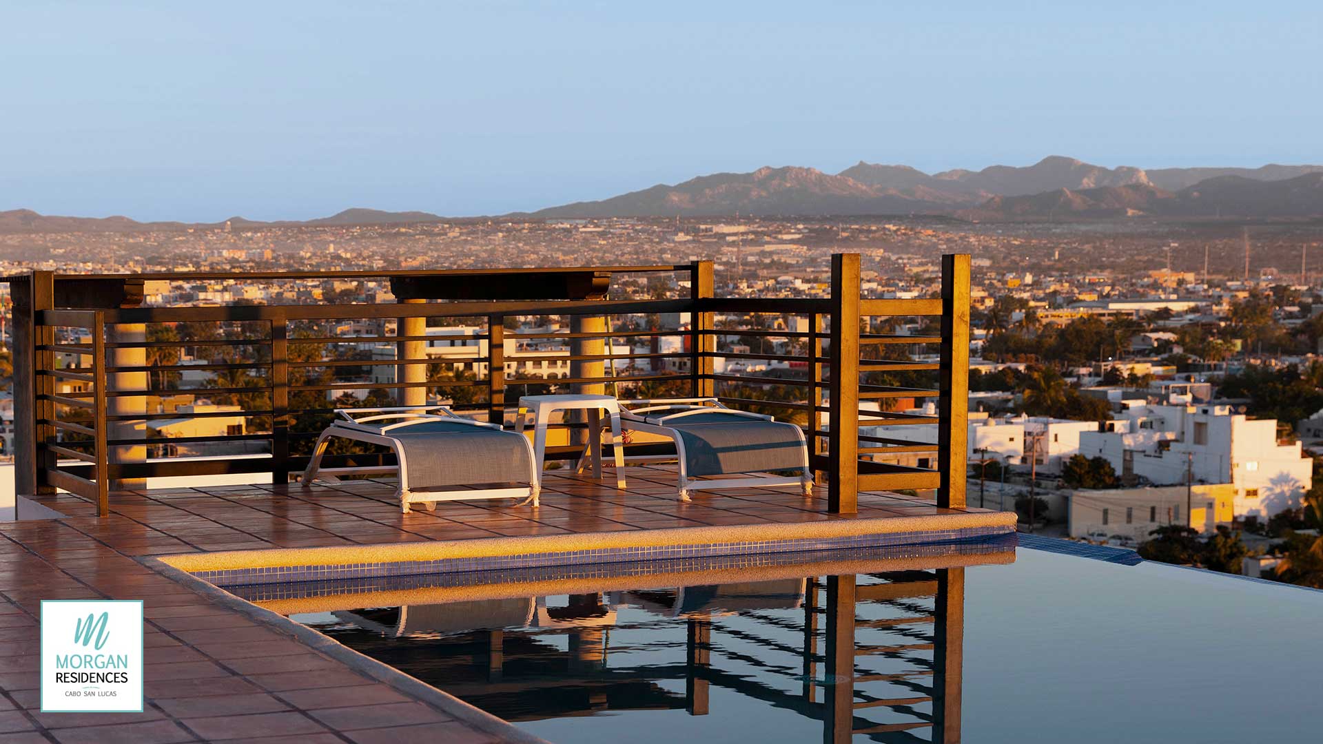 Rooftop infinity pool Morgan Residences