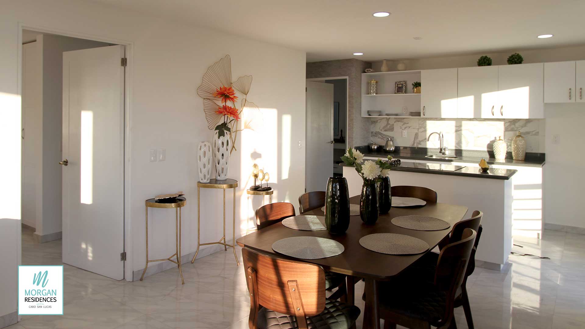 Kitchen and dining area